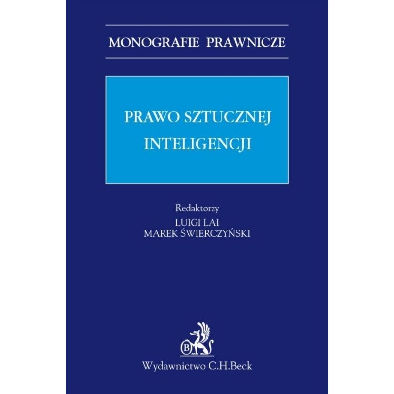 prawo sztucznej inteligencji książka